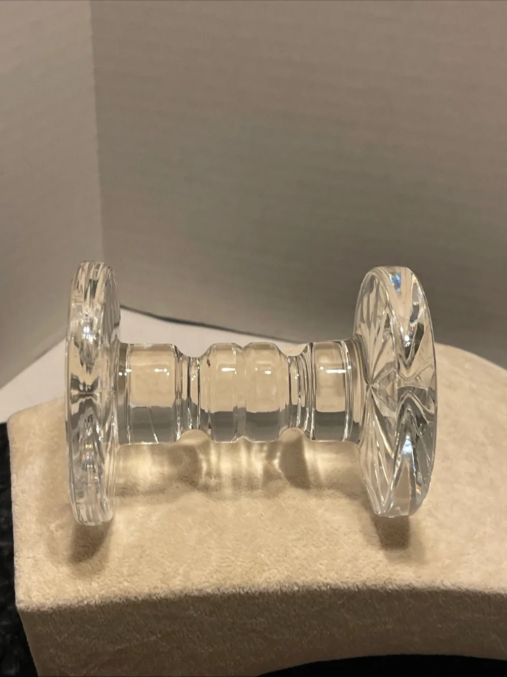 Vintage Crystal Waterford knife rest